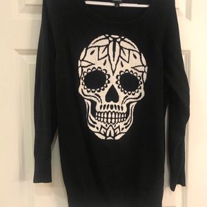 Torrid Sugar Skull Sweater size 2 NWOT